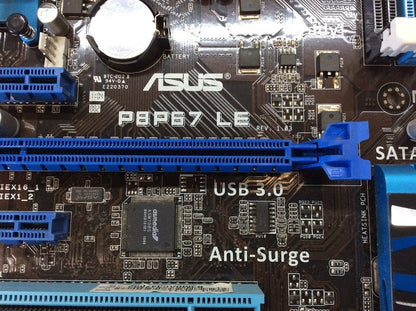 ASUS P8P67 LE Motherboard ATX LGA 1155/Socket H2 USB3.0 RJ-45 [AU Seller]