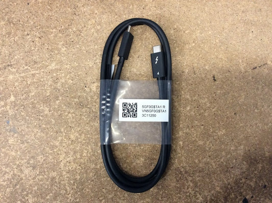 Thunderbolt 4 Type-C Cable (Passive) 5GF0G-TA1-3C1 1M Black Au Seller