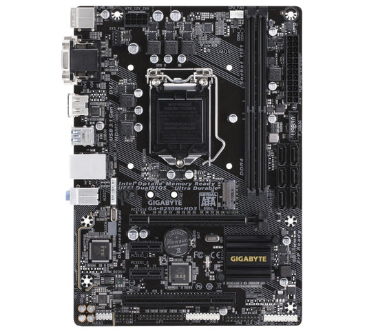 GIGABYTE GA-B250M-HD3 Motherboard microATX DDR4 LGA 1151 HDMI VGA DVI Intel B250