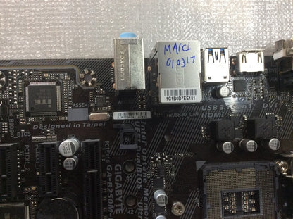 [AU]GIGABYTE GA-B250M-HD3 Motherboard mATX DDR4 LGA 1151 VGA DVI HDMI Intel B250