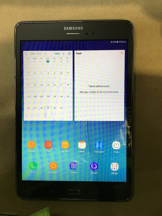 Samsung Galaxy Tab SM-T355Y Tablet 8" 16GB Wi-Fi Touch Grey Au Seller A- Grade