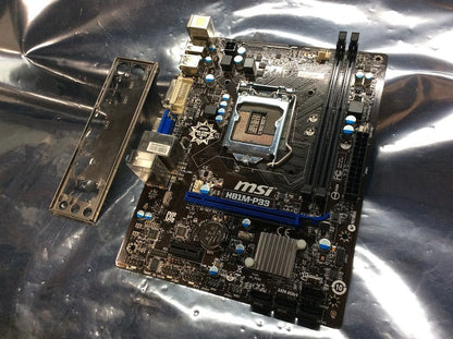 MSI H81M-P33 Motherboard microATX DDR3 LGA 1150 VGA DVI Intel H81 [AU Seller]