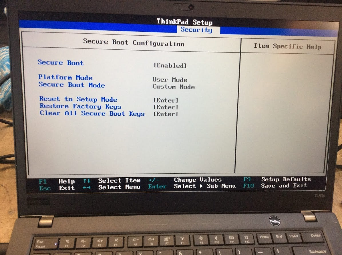 Lenovo ThinkPad T480s Laptop 14" i7-8650U 8GBRAM 256GBSSD USB-C Win11 Black A-