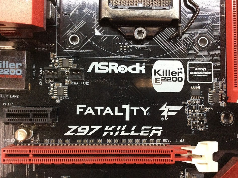 ASRock FATAL1TY Z97 Killer Motherboard ATX LGA 1150 HDMI VGA DVI Intel Z97 [AU]