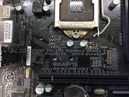 GIGABYTE GA-B250M-HD3 Motherboard microATX DDR4 LGA 1151 VGA HDMI DVI Intel B250