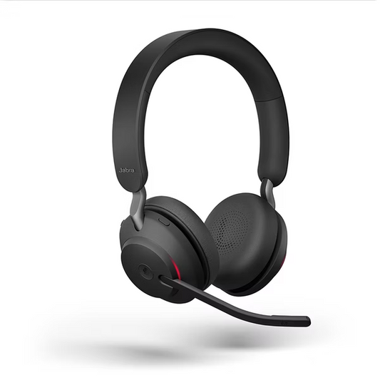 [AU] Jabra Evolve2 65 Wireless On-Ear Bluetooth Headphones+Dual-ear+Sensorless