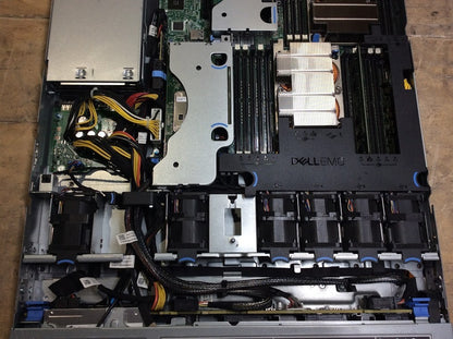 Dell PowerEdge R440 2 x Xeon Bronze 3104+2*PSU +8GB PC4+4 Ports Network Card A-