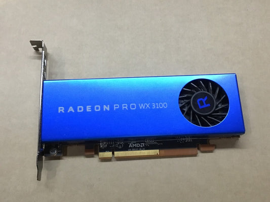 AMD Radeon Pro WX 3100 Graphics Card MIni-DP DisplayPort Blue Tested Au Stock