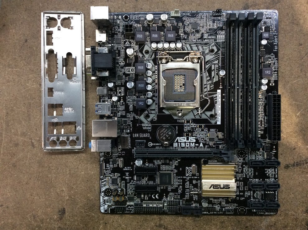 [AU] ASUS B150M Motherboard DDR4 microATX LGA 1151 HDMI DVI VGA USB-C Intel B150