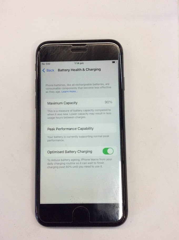 Apple A1863 iPhone 8 Phone 4.7" 64 GB Bluetooth Wi-Fi Starry Gray Au Seller A-
