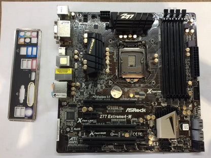 Asrock Z77 Extreme4-M Motherboard mATX DDR3 LGA 1155 Intel Z77 HDMI VGA DVI [AU]