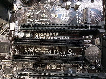 GIGABYTE GA-B150M-D3H Motherboard microATX LGA 1151 HDMI DVI VGA Intel B150 [AU]