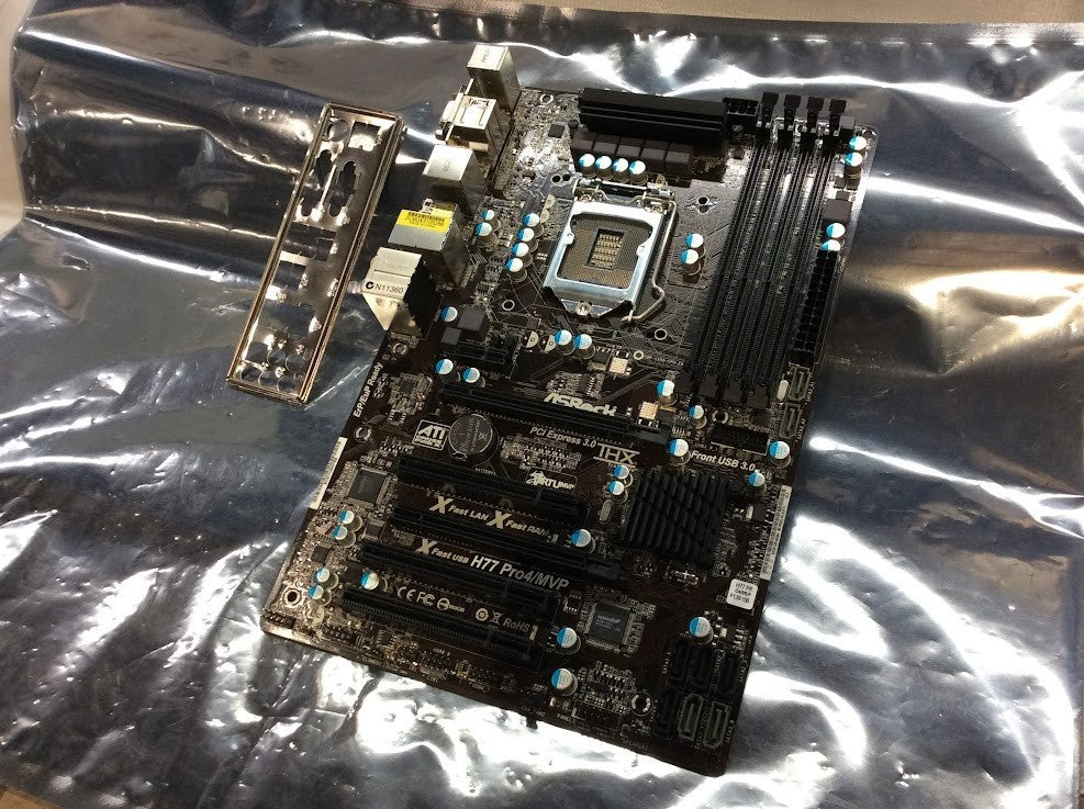 Asrock H77 Pro4/MVP Motherboard ATX LGA 1155 VGA HDMI DVI Intel H77 [AU Seller]
