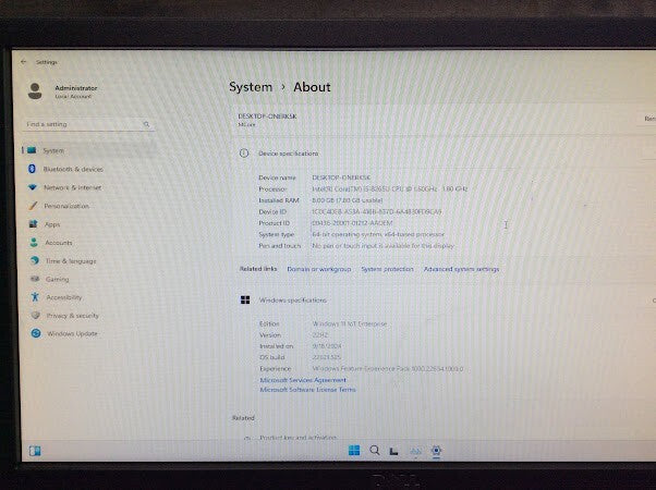Yealink Mcore Mini PC Windows 11 IoT i5 8G/128SSD with Yealink UVC84 Camera