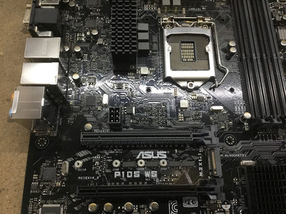 [AU]ASUS P10S WS Motherboard ATX DDR4 LGA 1151 USB-C DP HDMI DVI VGA Intel C236