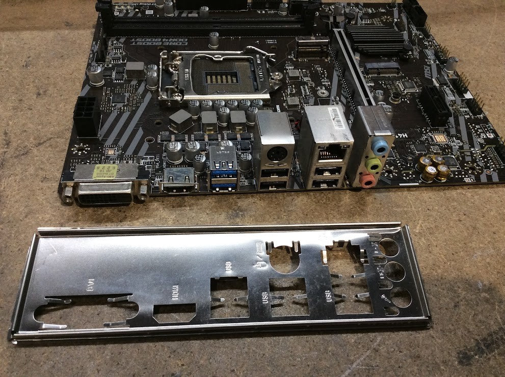 [AU] MSI H410M-A PRO Motherboard DDR4 microATX LGA 1200 DVI HDMI Intel H410
