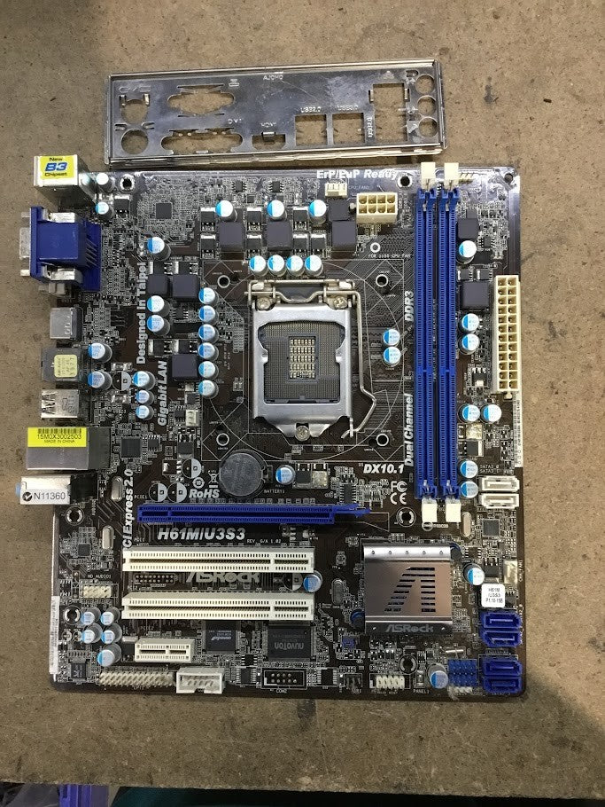 [AU Seller] ASRock H61M/U3S3 Motherboard microATX LGA 1155 VGA HDMI Intel H61