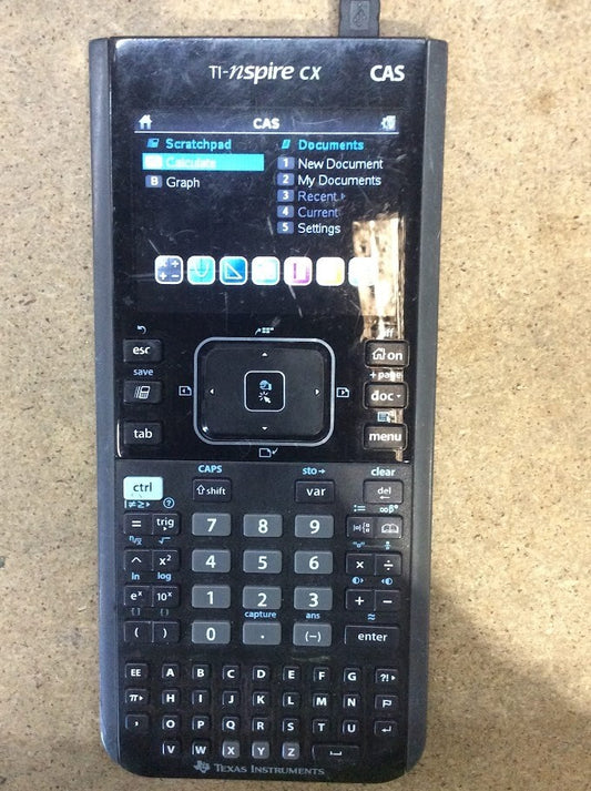 Texas Instruments TI-Nspire CX Graphing Calculator With Charging Wire Au Stock B
