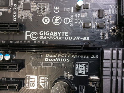 GIGABYTE GA-Z68X-UD3R-B3 Motherboard ATX LGA 1155 USB3.0 Intel Z68 [AU Seller]