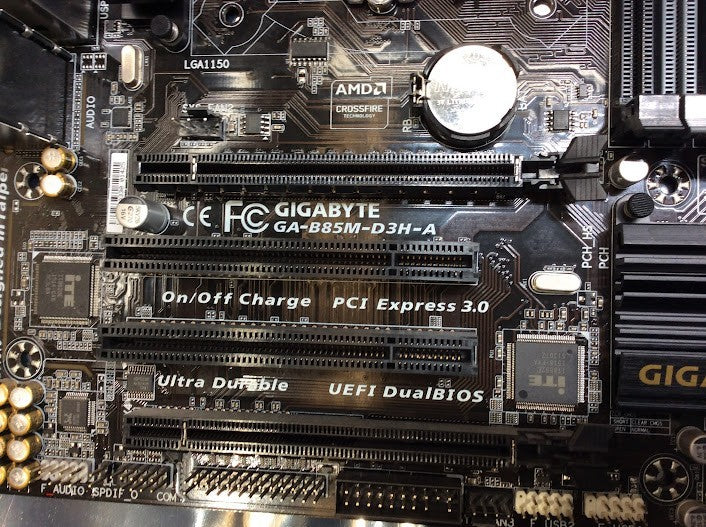 GIGABYTE GA-B85M-D3H-A Motherboard micro ATX DDR3 HDMI VGA DVI Intel B85 [AU]