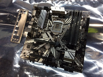 ASUS PRIME Z390M-PLUS Motherboard microATX DDR4 LGA 1151 HDMI DVI Intel Z390[AU]