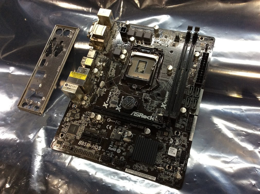 [AU Stock]Asrock B85M-HDS Motherboard microATX LGA 1150 VGA DVI HDMI Intel B85
