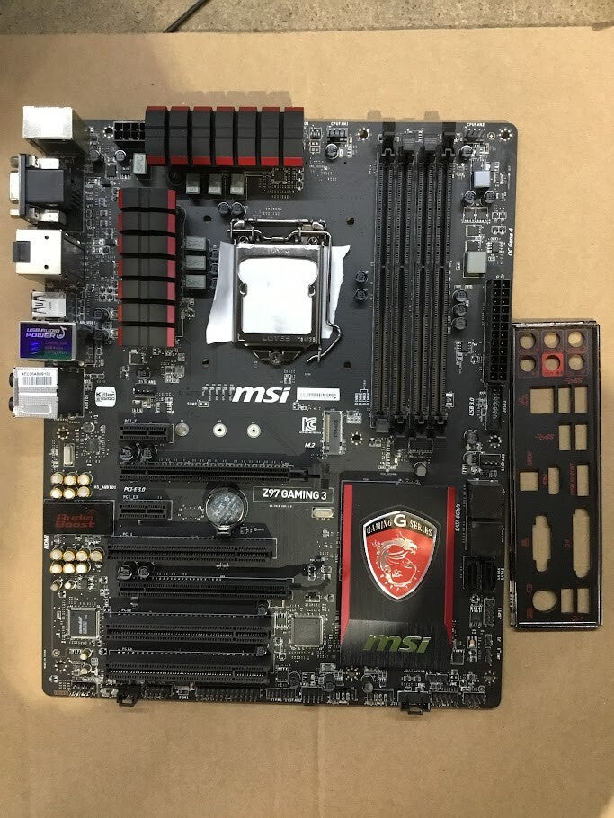 MSI Z97 GAMING 3 Motherboard ATX DDR3 LGA 1150 DisplayPort HDMI VGA Intel Z97