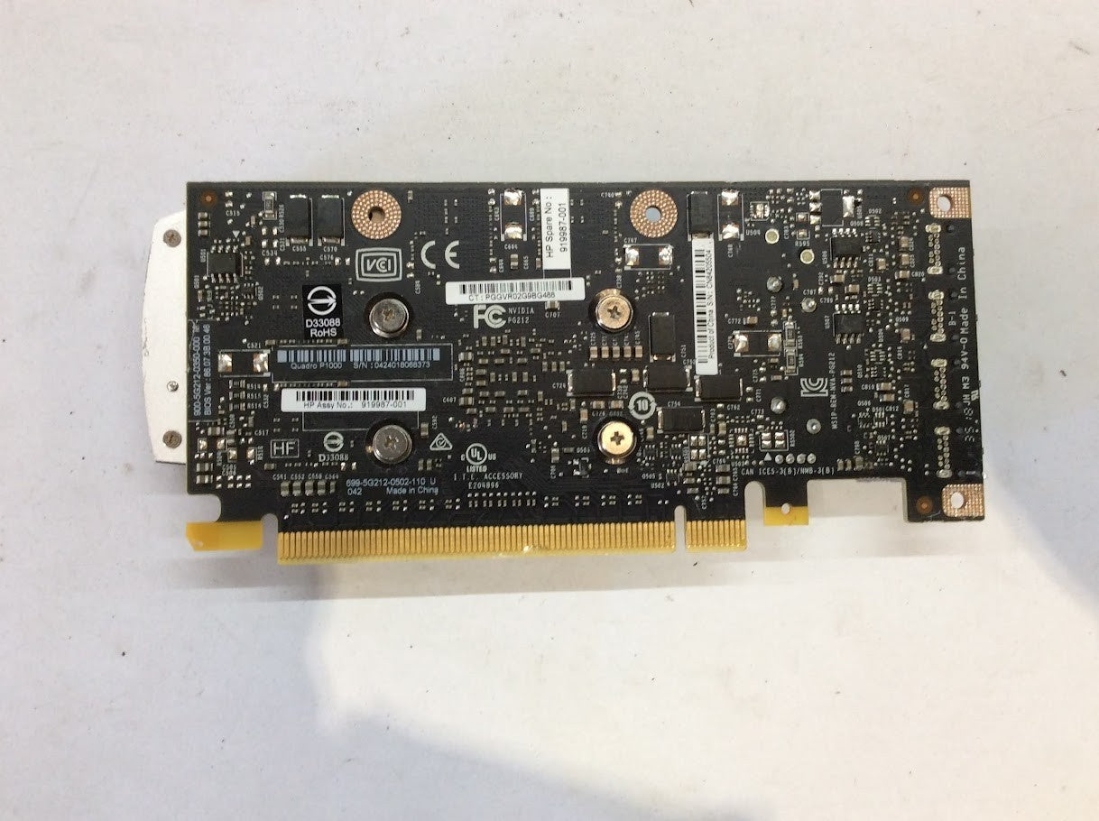 NVIDIA Quadro P1000 4GB GDDR5 Graphics Card Mini-DisplayPort x 4 [AU Seller]