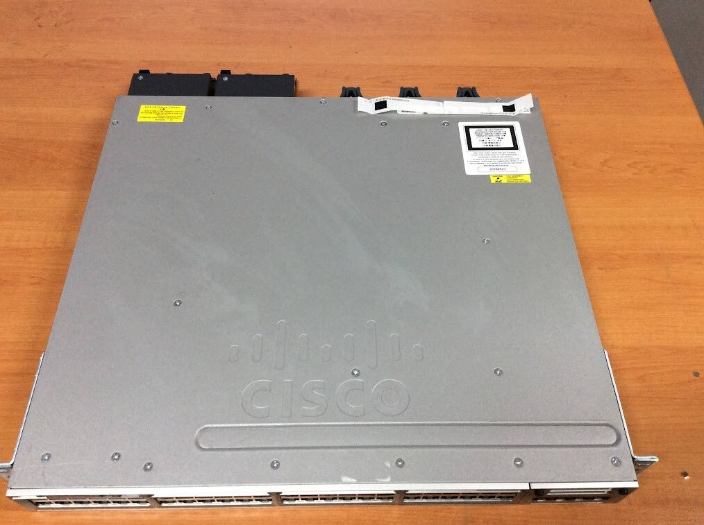Cisco Switch PoE WS-C3850-12X48UL 2x 1100WPSU + C3850-NM-2-10G Au Seller