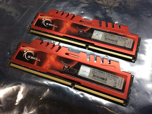 [AU]G.Skill Ripjaws X F3-17000CL11D-8GBXL DDR3 2133MHz Desktop Memory KIT OF 2