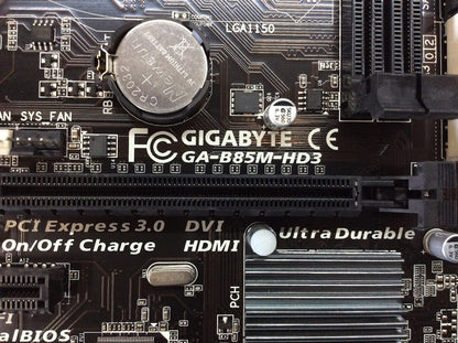 [AU]GIGABYTE GA-B85M-HD3 Motherboard miniATX DDR3 LGA 1150 HDMI VGA Intel H85