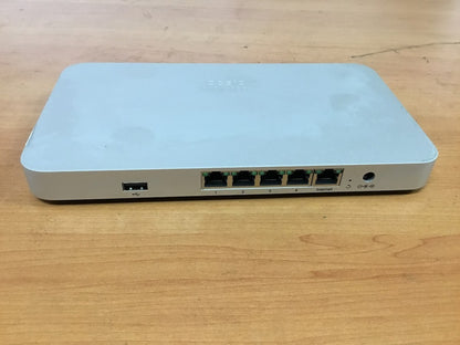 Cisco Meraki Switch MX64-HW Security Appliance Firewall  Unclaimed With Charger