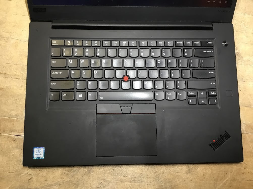 Lenovo ThinkPad X1 Extreme Laptop 15.6" i7-9750H 16GBRAM 512GBSSD USB-C Win11 B