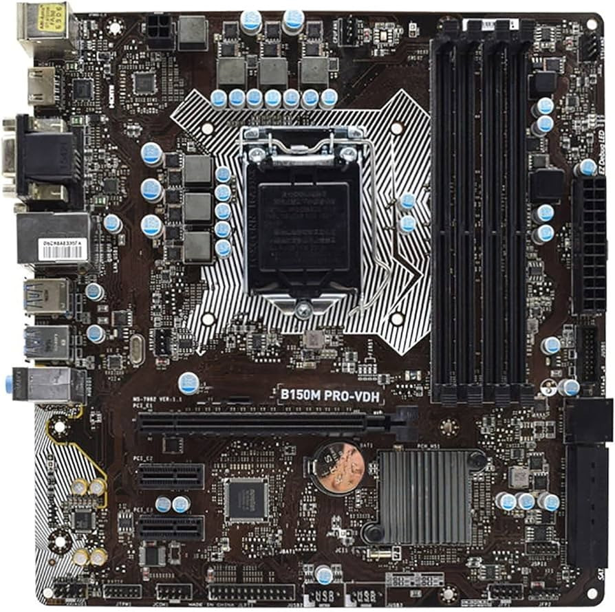 MSI B150M PRO-VDH Motherboard microATX DDR4 LGA 1151 VGA HDMI DVI Intel B150[AU]