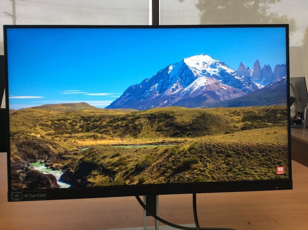 HP E24 G4 FHD Monitor 23.8 inch VGA DisplayPort HDMI Black Tested Au Seller