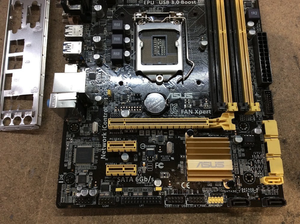 [AU Stock]ASUS B85M-G Motherboard microATX LGA 1150 DDR3 DVI VGA HDMI Intel B85