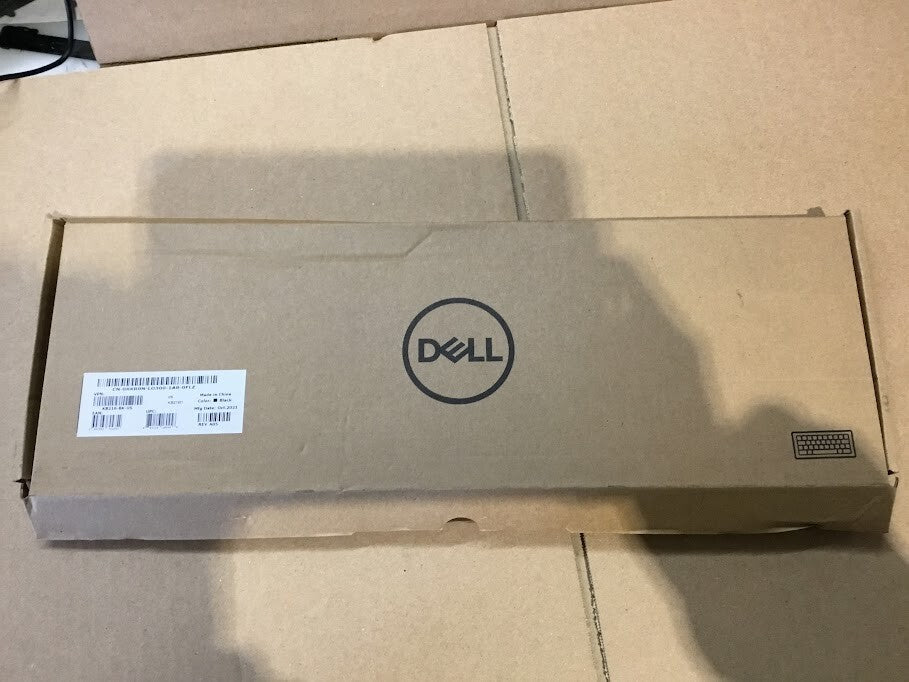 Brand New DELL KB216t1 Wired Multimedia Keyboard English Black Tested Au Seller