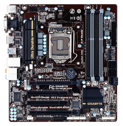 GIGABYTE GA-H87M-D3H Motherboard DDR3 microATX LGA 1150 HDMI DVI VGA Intel H87