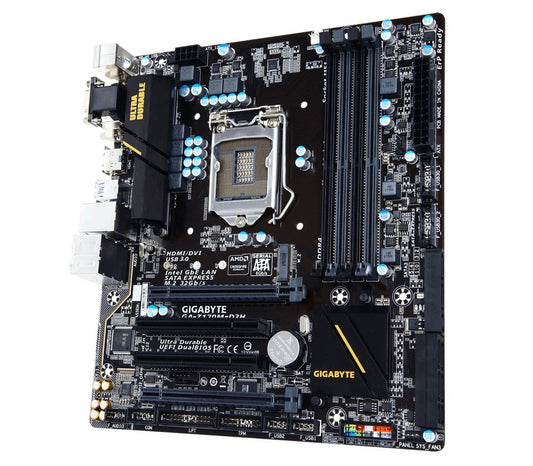 GIGABYTE GA-H170M-D3H Motherboard microATX DDR4 LGA 1151 HDMI DVI VGA Intel H170