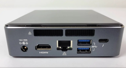 Intel NUC7I5BNK Mini-PC i5-7260U 8GBRAM 240GBSSD HDMI USB-C Black Au Seller A-