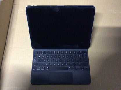 Apple iPad Air 4 A2261 Tablet 10.9" 256GB Sky Blue with Apple Magic Keyboard A+