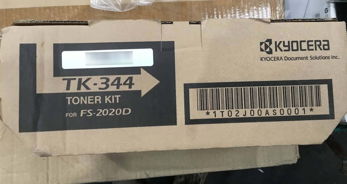 Brand New Kyocera TK-344 Toner Cartridge Black For FS-2020D Au Seller