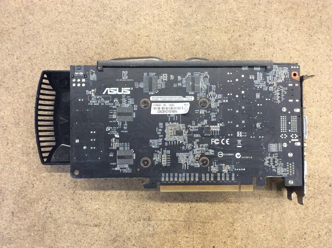 ASUS NVIDIA GeForce GTX650-DC-1GD5 Video Card GDDR5 HDMI VGA DVI Au Seller