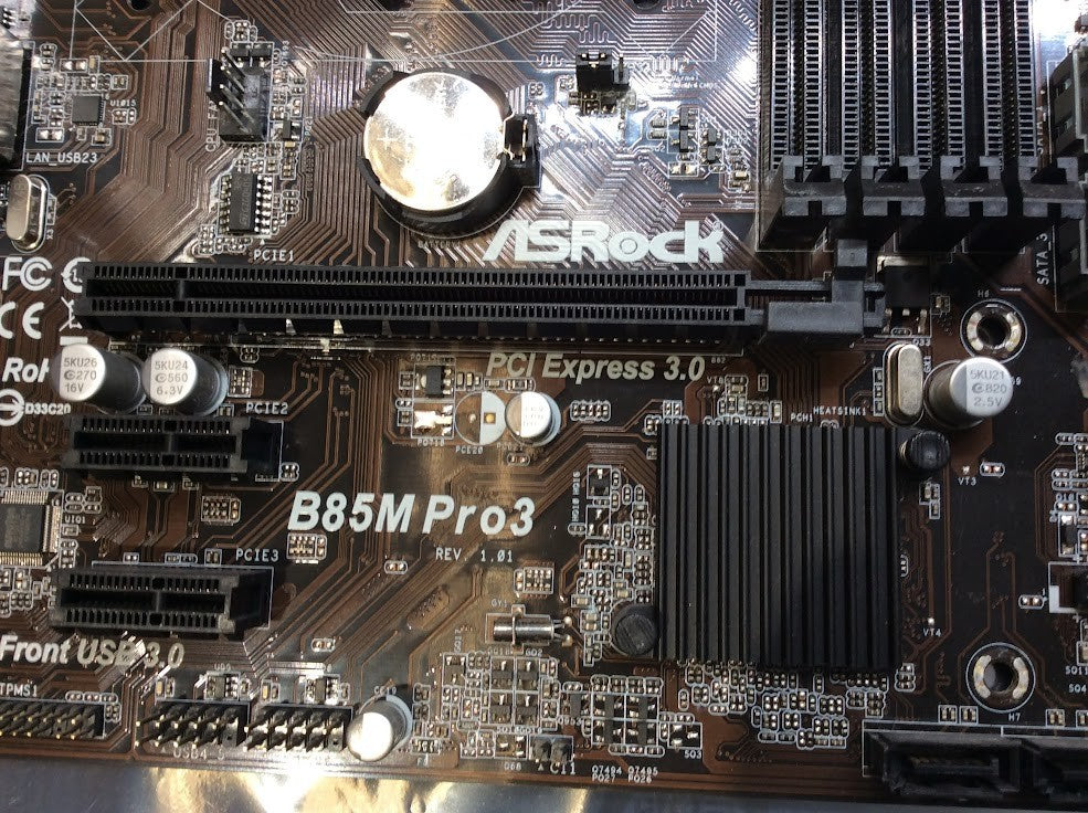 Asrock B85M Pro3 Motherboard microATX LGA 1150 VGA HDMI DVI Intel B85 [AU]