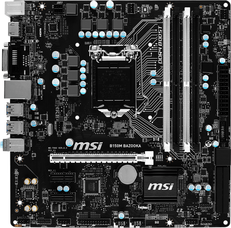 [AU Seller] MSI B150M Bazooka Motherboard mini-ATX LGA 1151 DVI HDMI Intel B150
