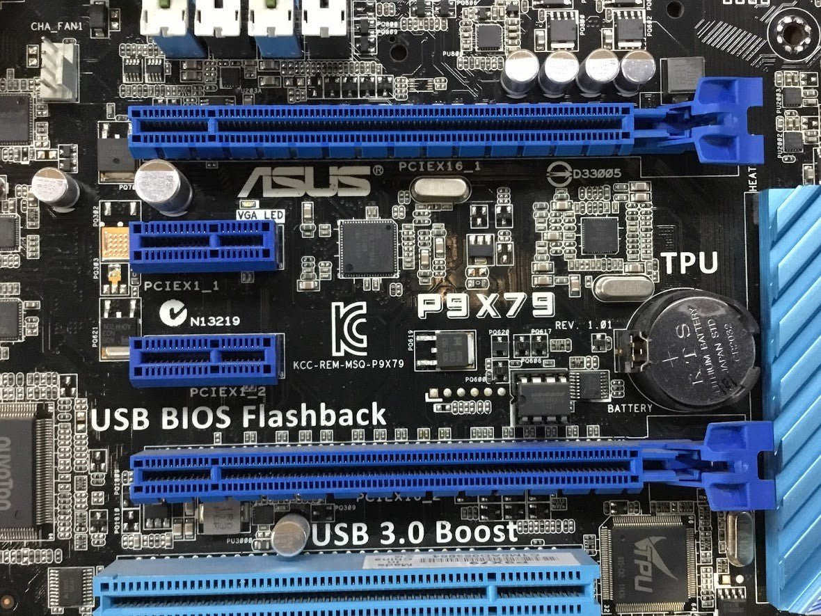 ASUS P9X79 Motherboard+i7-3930K CPU+Kingston 32GBRAM Memory  Tested AU Seller