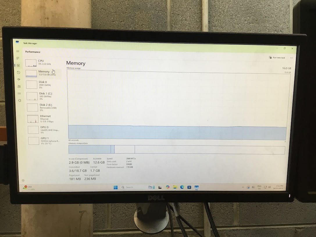 Alienware Aurora R8 Gaming PC i7-9700 16GB 512SSD+1T HDD+GeForce RTX 2070  Win11