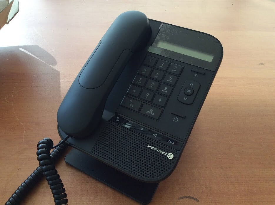 Alcatel-Lucent 8012 Deskphone Black Tested Au Seller A- Grade