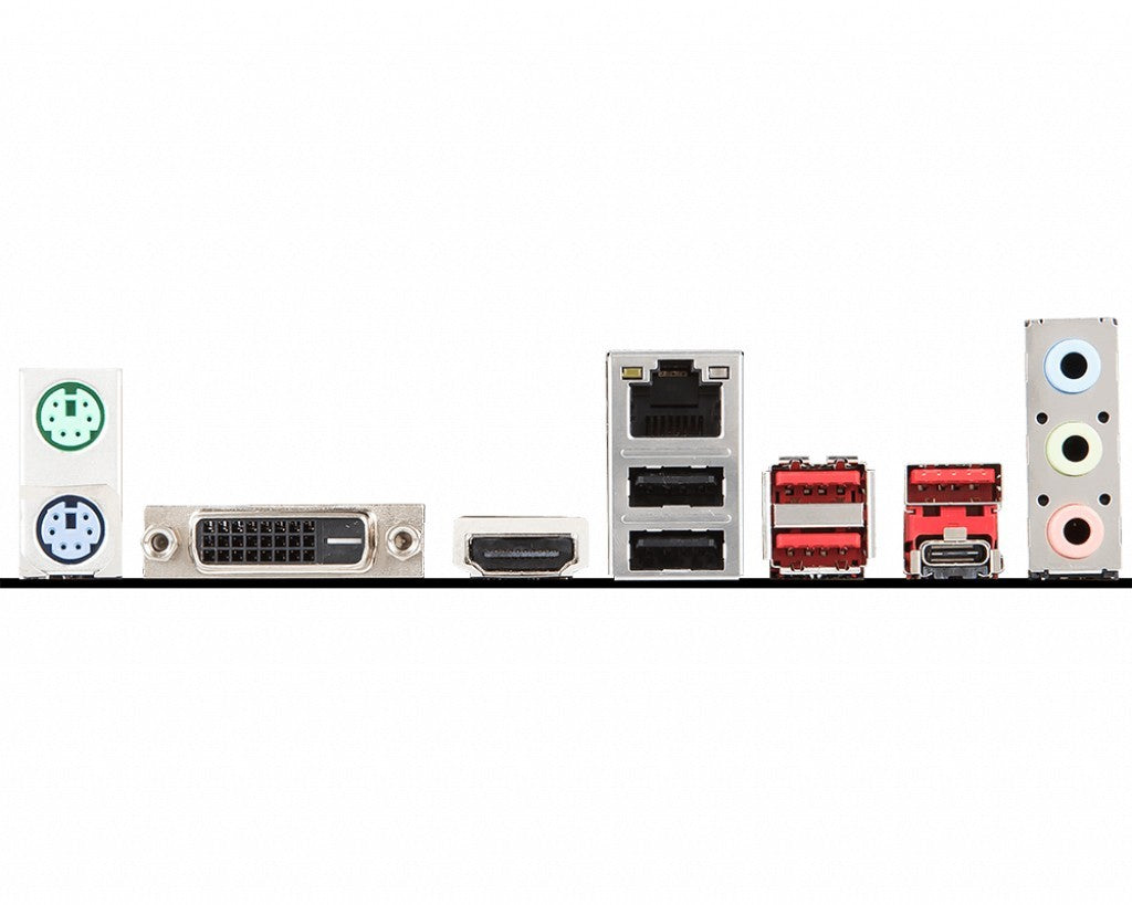 MSI B360M BAZOOKA Motherboard DDR4 microATX LGA 1151 USB-C HDMI DVI Intel B360