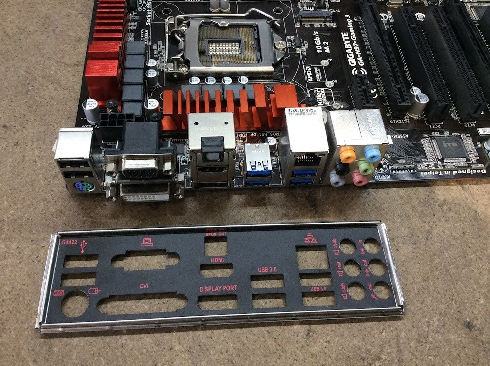 GIGABYTE GA-H97-Gaming 3 Motherboard ATX DDR3 LGA 1150 DP HDMI VGA DVI Intel H97